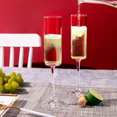 Flat Champagne Glass ( Set Of 6)