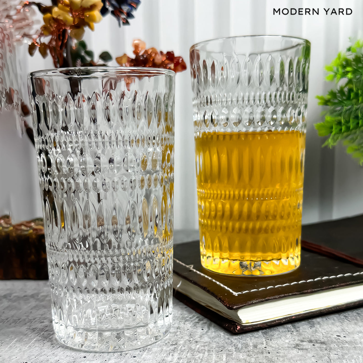 Old Fashioned Hi Ball Glasses (Pack of 6)