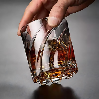 Spin & Sip Rotating Whiskey Glass (Set Of 6)