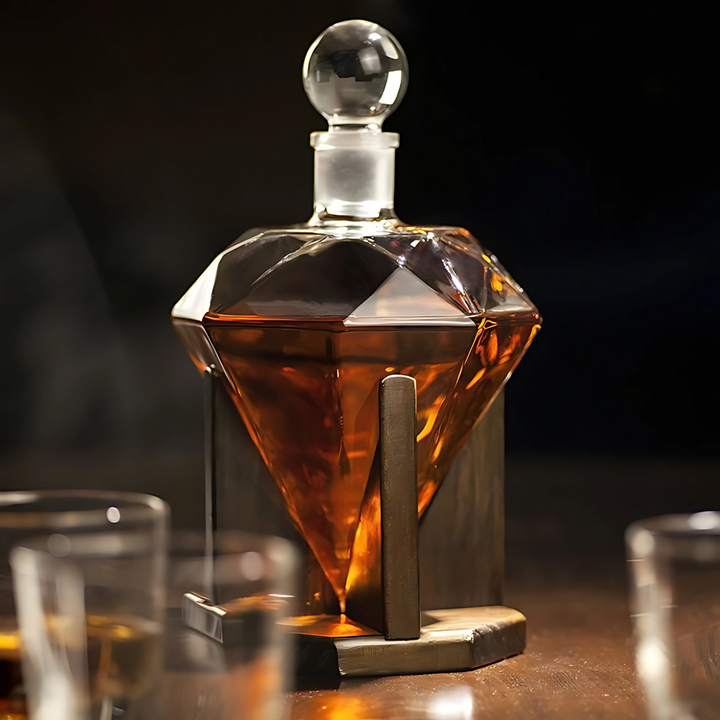 Kohinoor Crystal Decanter with Stand