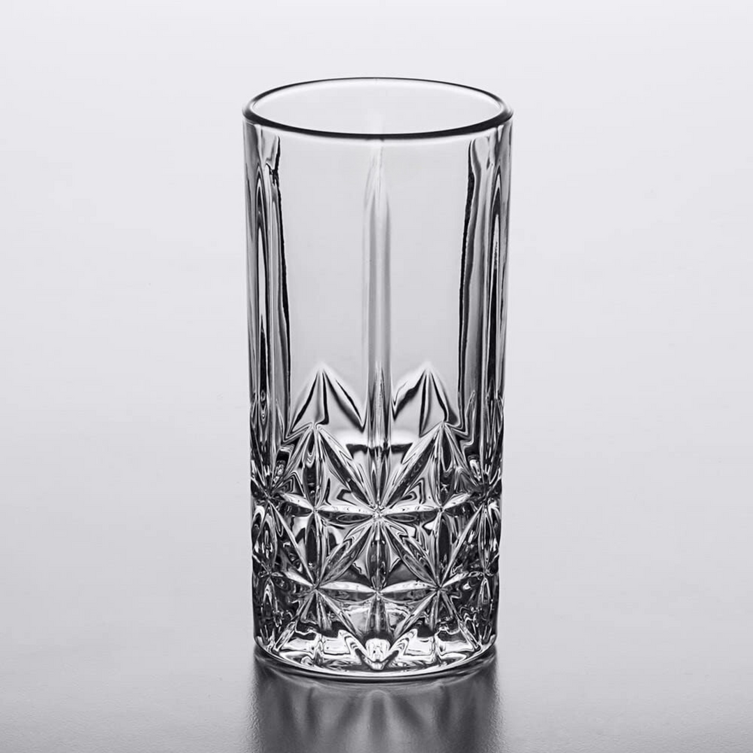 Beige Hi Ball Glass (Pack Of 6)