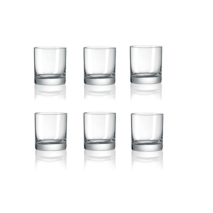 Rona Classic Whiskey Glass 390 ML (Pack of 6)
