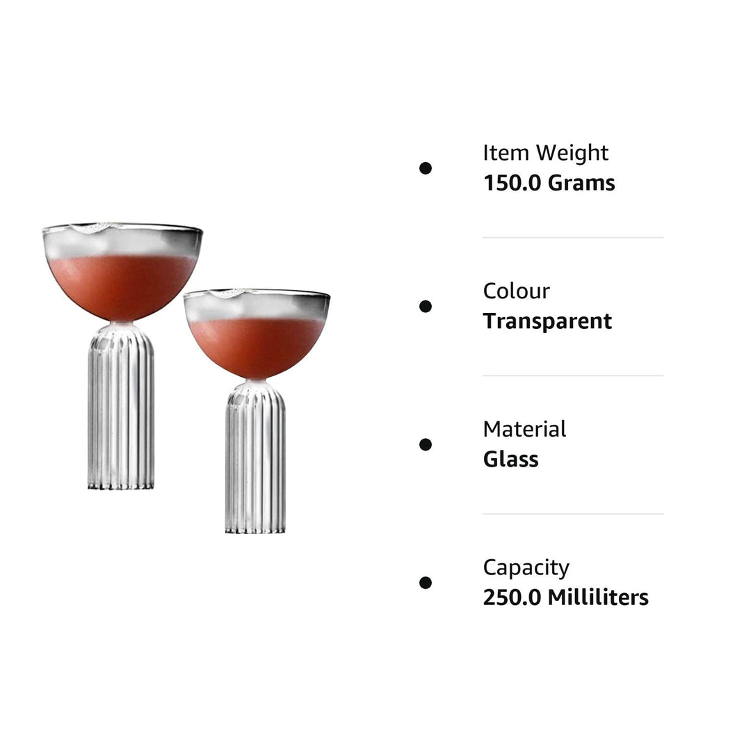 Lamp Stem Glass (Pack Of 2)