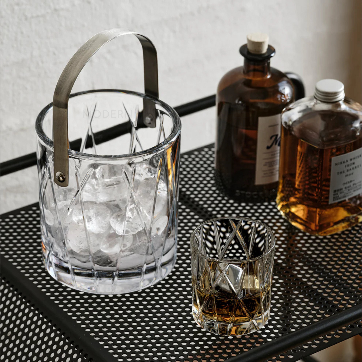 Mysterious Crystal Whiskey Glass 250 ML (Set Of 6) -  Made In Germany