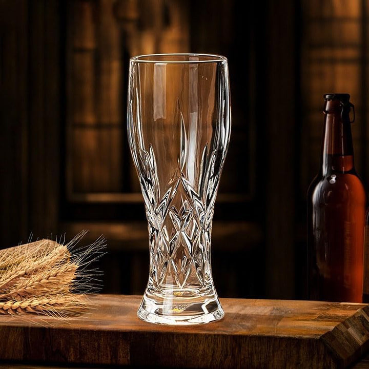 Elite Beer Glass - Perfect for Beer Pint (Pack of 6)