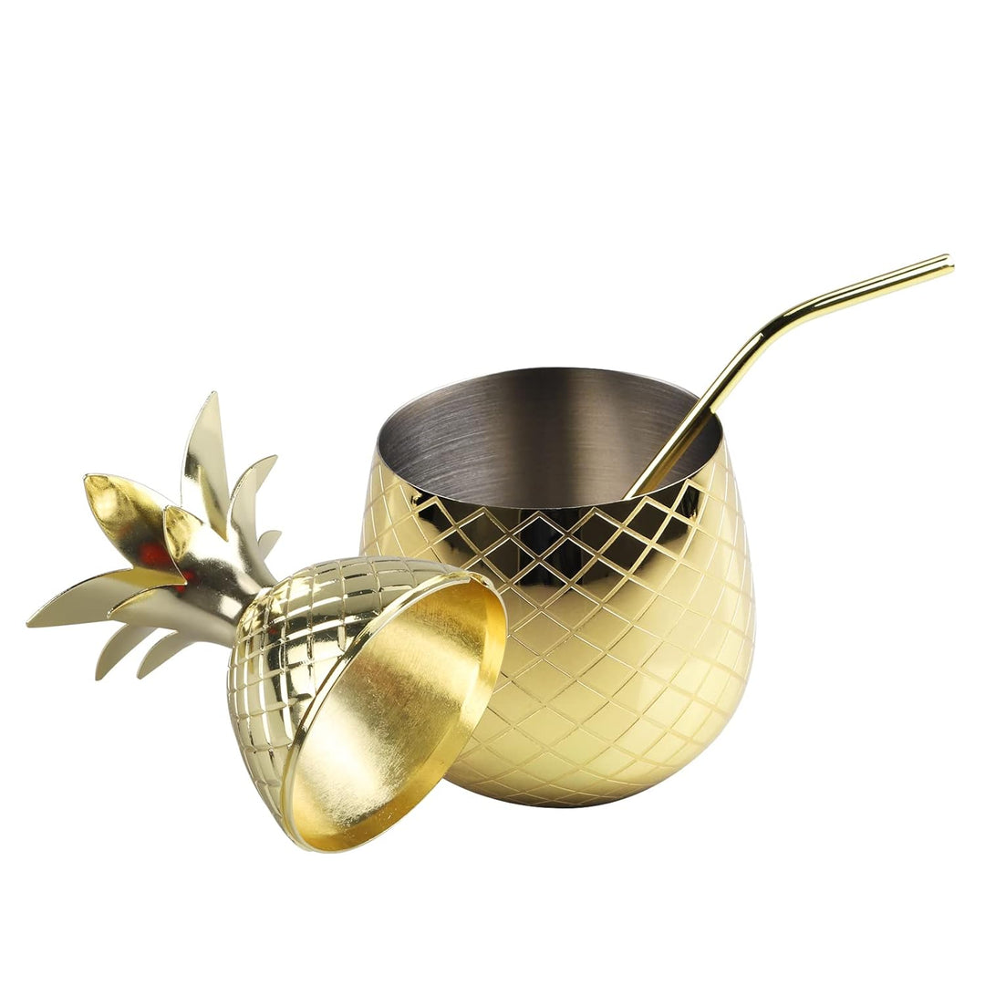 Golden Pineapple Cocktail Glass 500ML