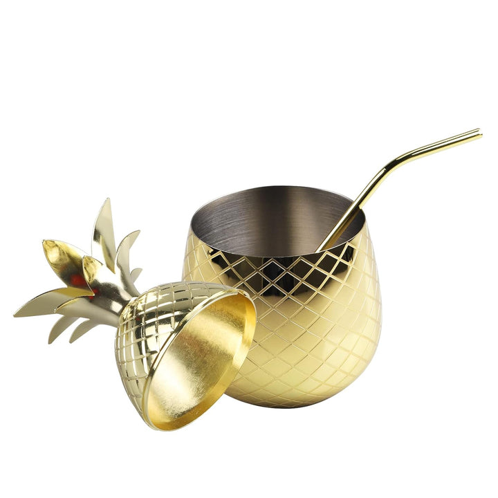 Golden Pineapple Cocktail Glass 500ML