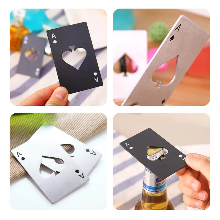 Ace of Spade Bottle Opener (Pack of 2)