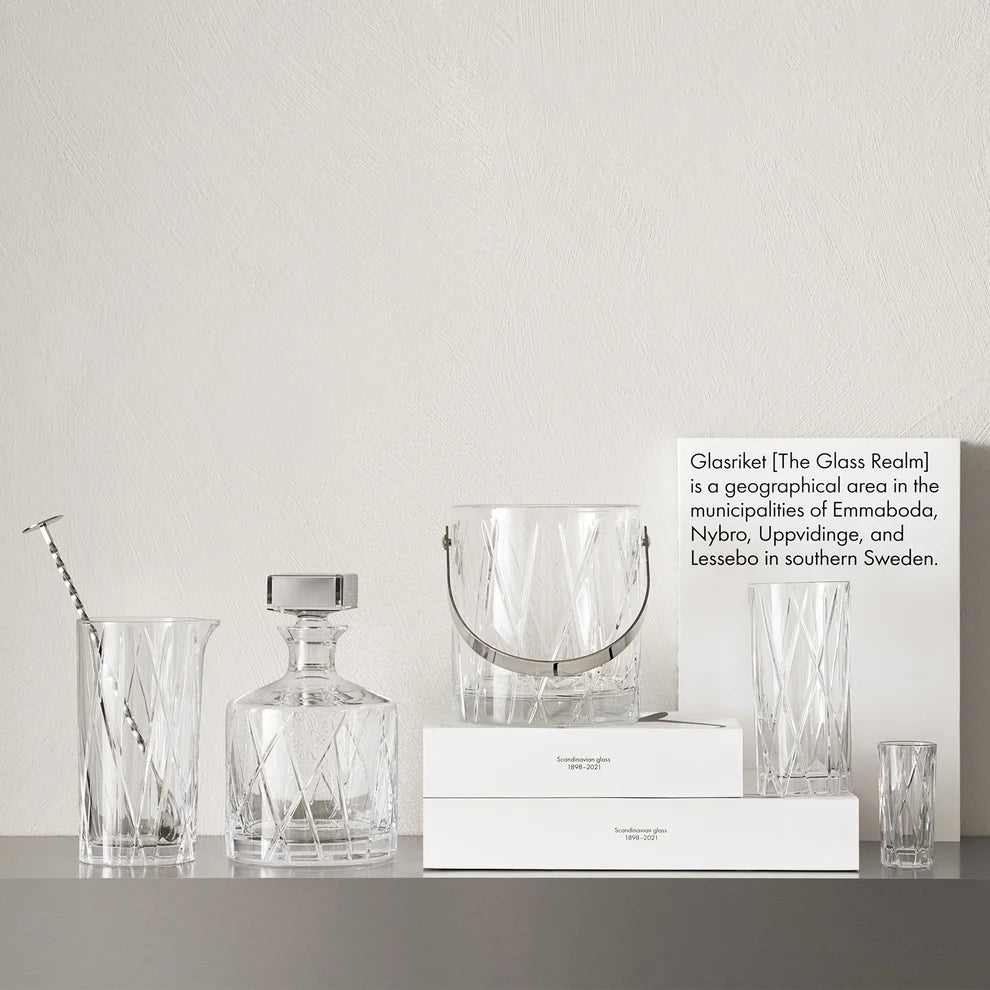 Mysterious Crystal Tall Glass 370 ML (Set Of 6) -  Made In Germany