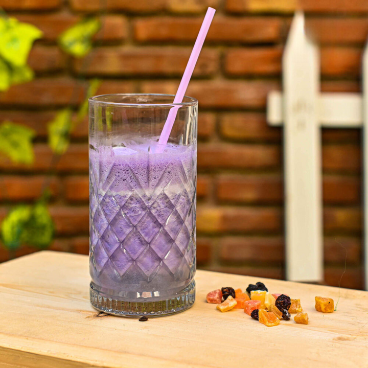 Diamond Hi Ball Glass (Pack Of 6)