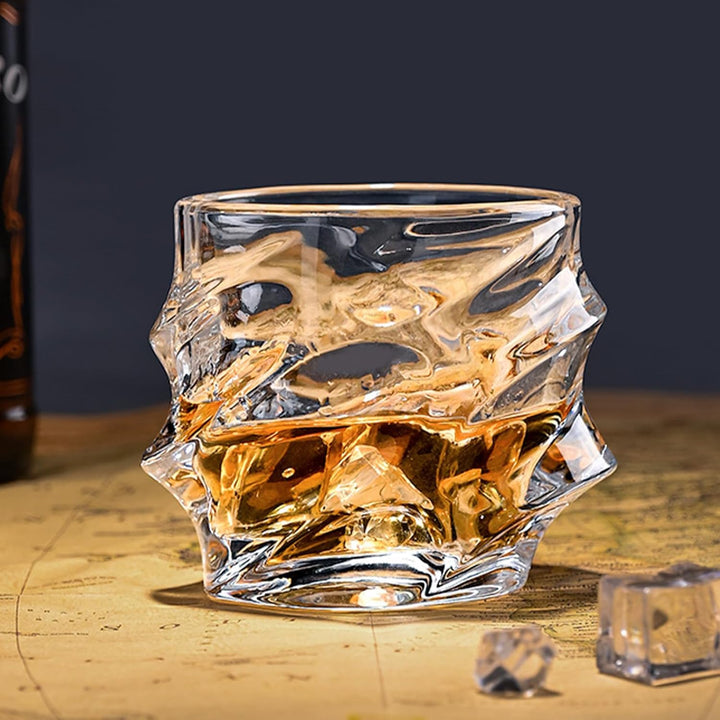 Dazzle Crystal Whiskey Glasses (Pack of 6)