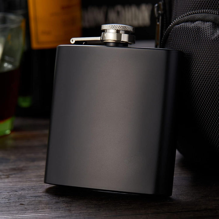 Black Hip Flask 180 ML