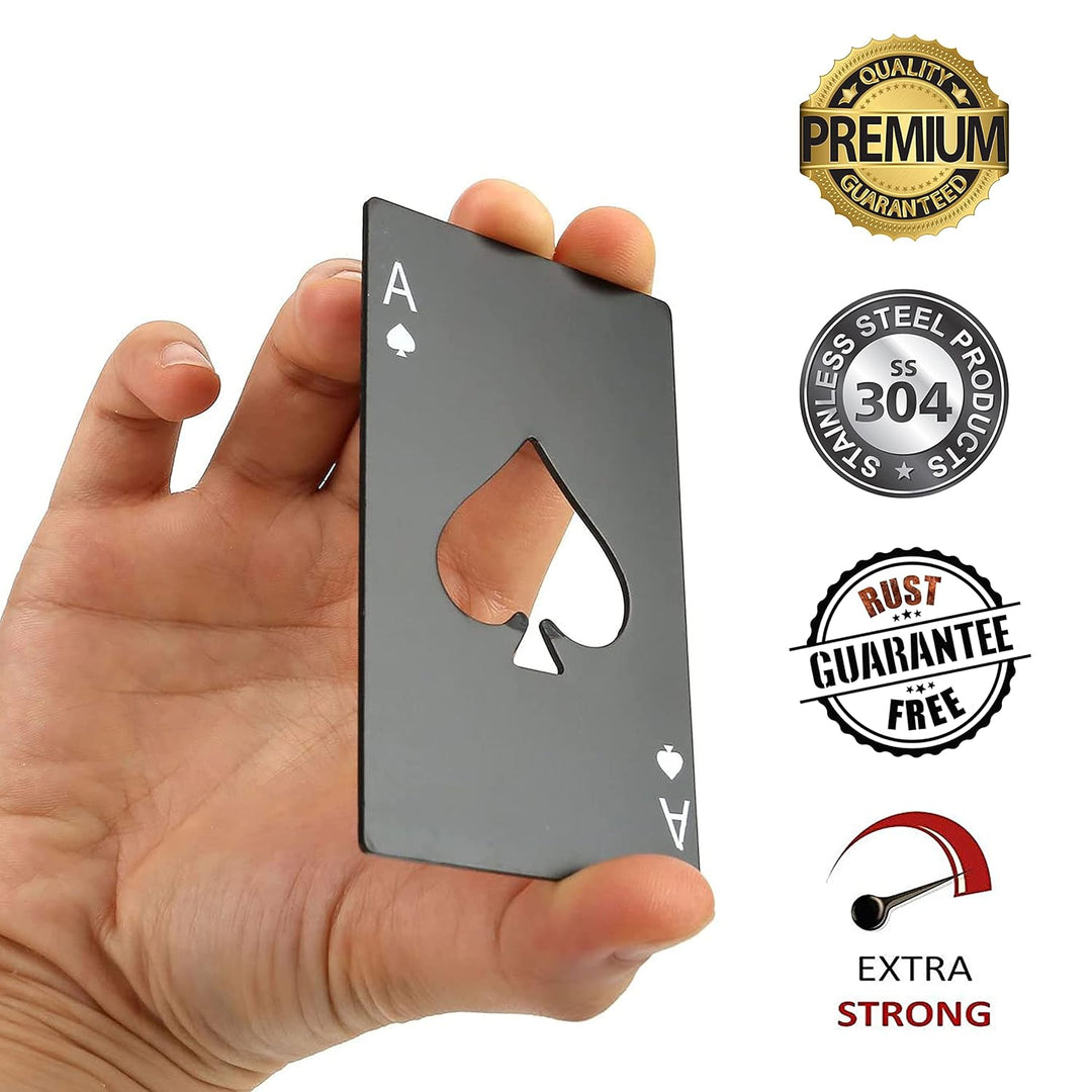 Ace of Spade Bottle Opener (Pack of 2)