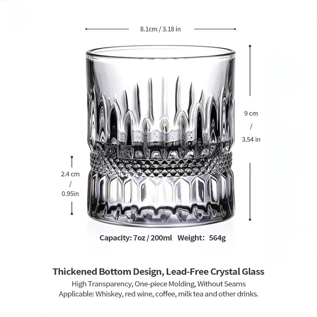 Grode Heavy Base Whiskey Glass