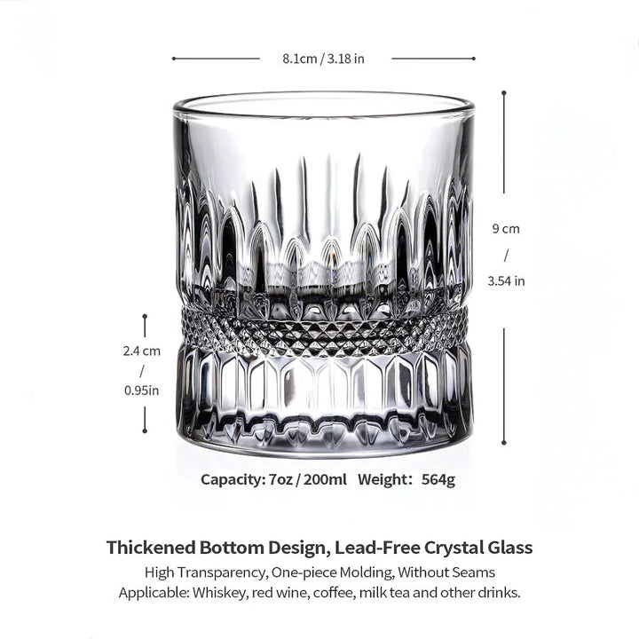 Grode Heavy Base Whiskey Glass