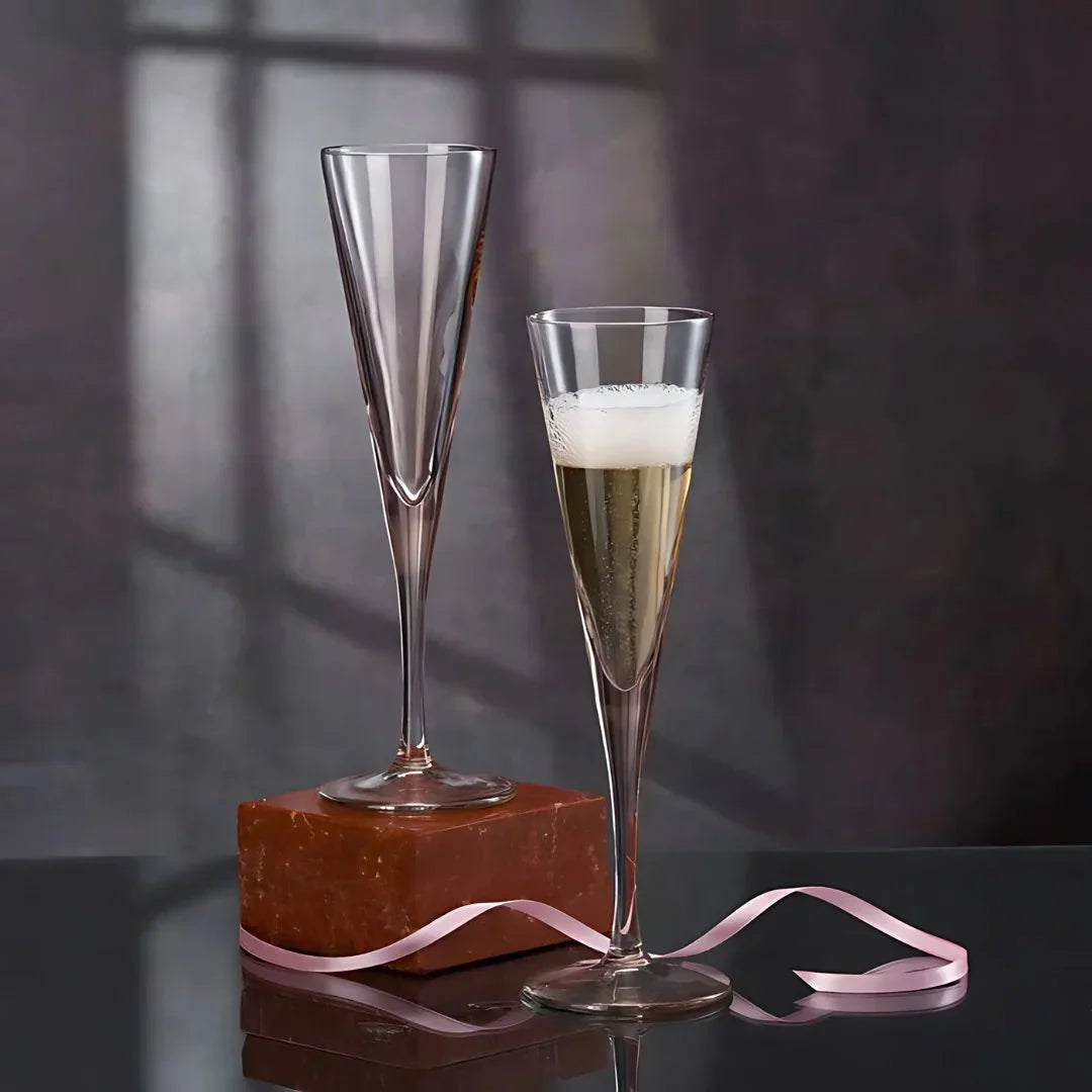 V Line Champagne Glass (Pack Of 6)
