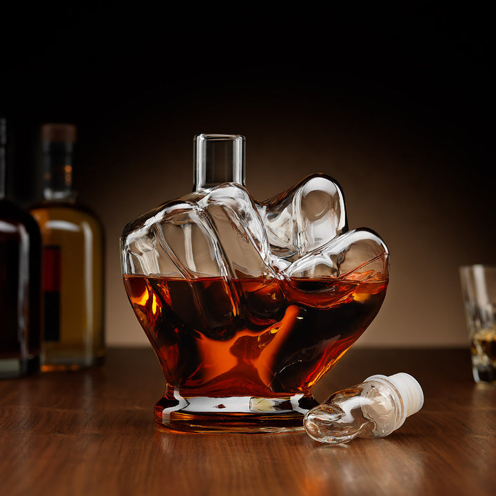 Middle Finger Decanter Set