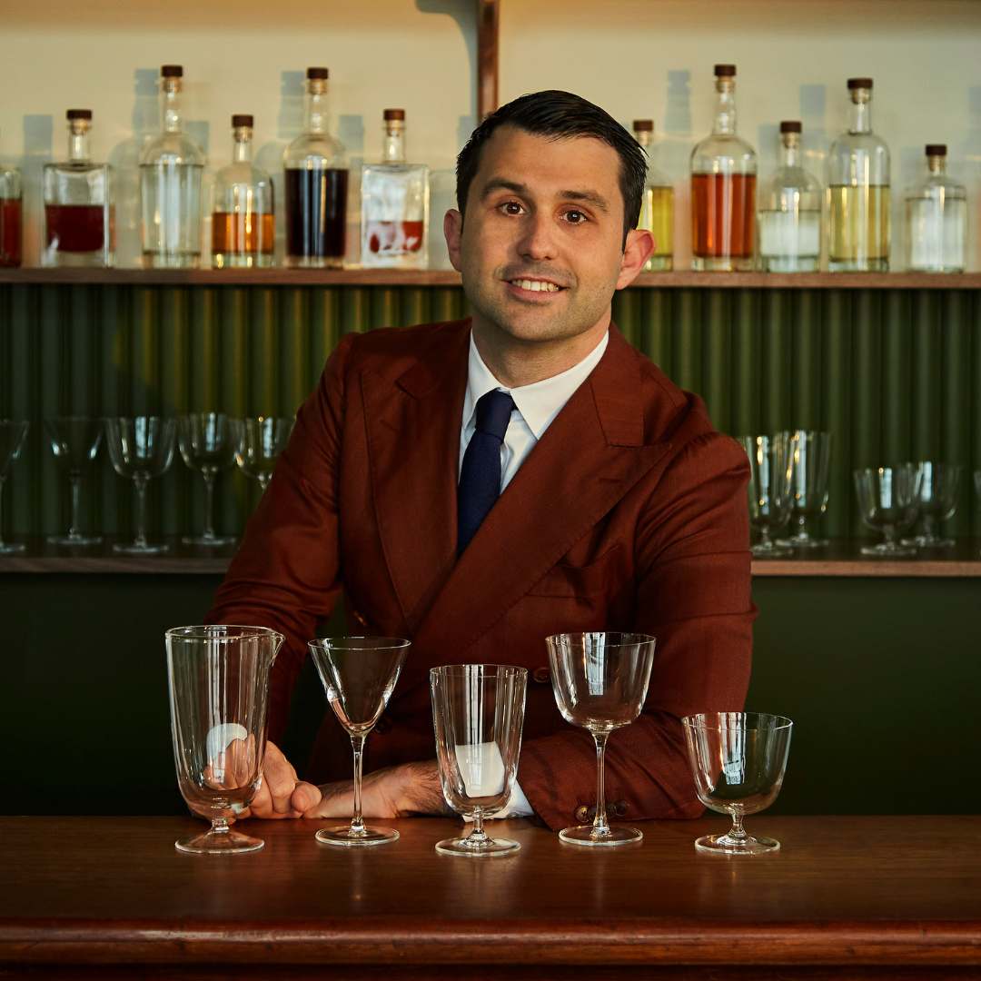 Japanese Crystal Long Cocktail Glass 375 ML (Set of 6)