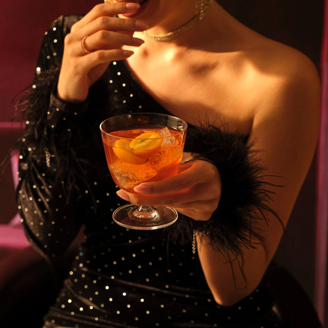 Japanese Crystal Short Cocktail Glass 260 ML (Set of 6)