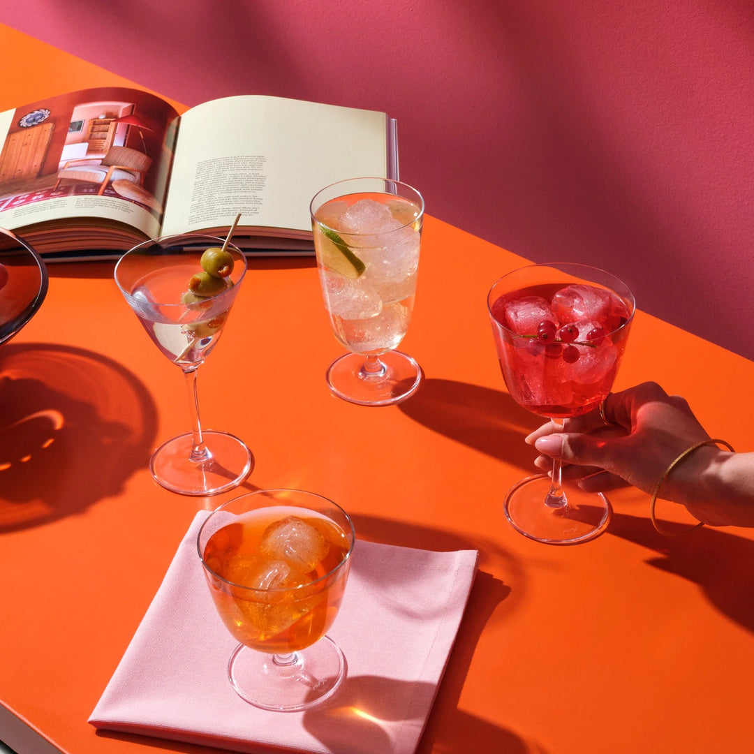 Japanese Crystal Wine Cocktail Glass 330 ML (Set of 6)