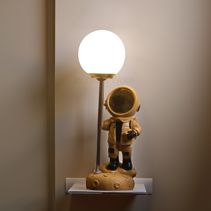 Ivory Astronaut Table Lamp