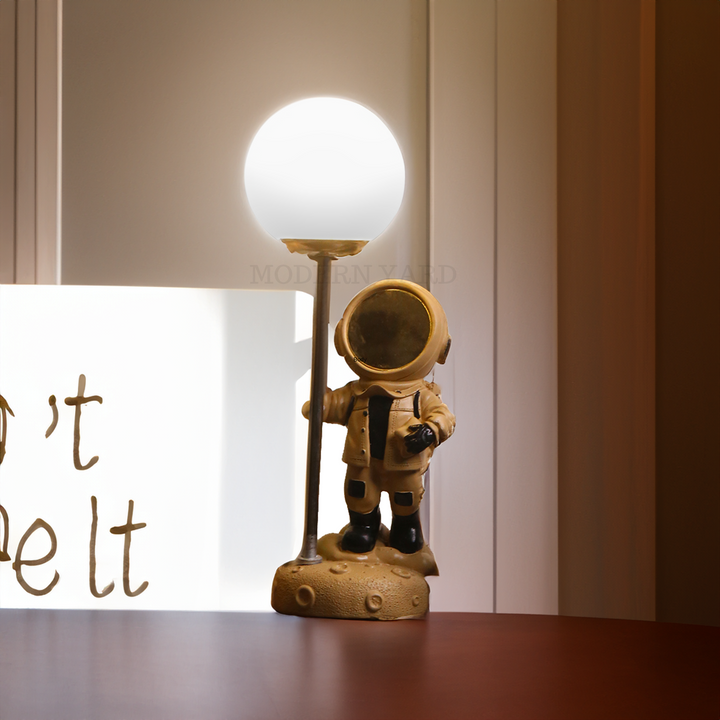 Ivory Astronaut Table Lamp