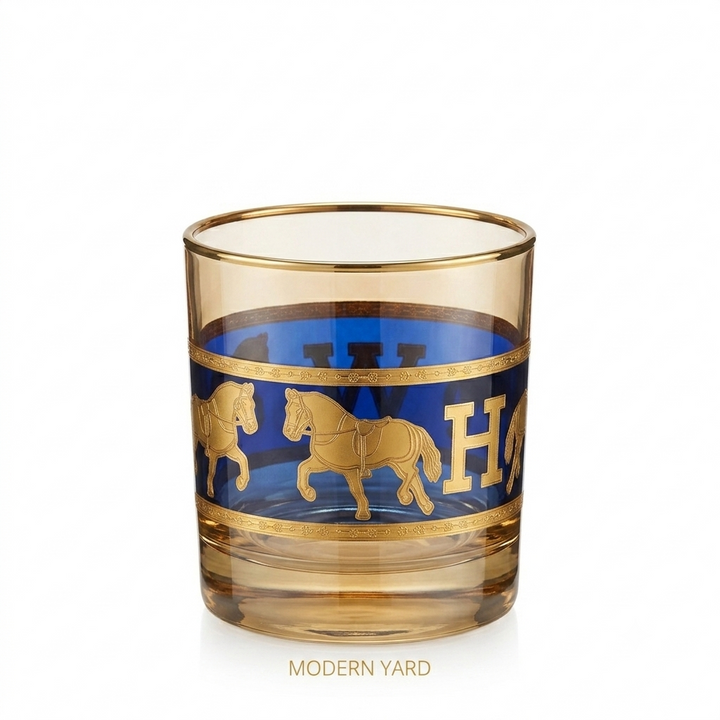 Modern Yard luxury crystal glassware collection for whiskey lovers