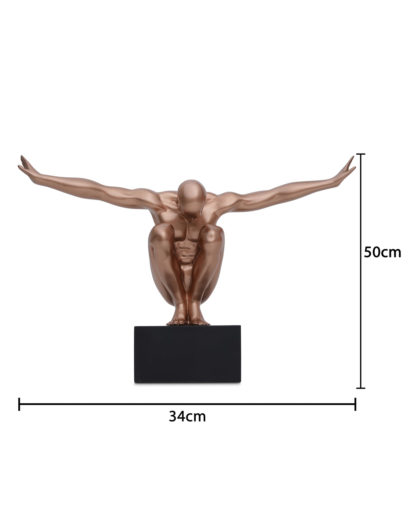 Gymnastic Man Sculpture