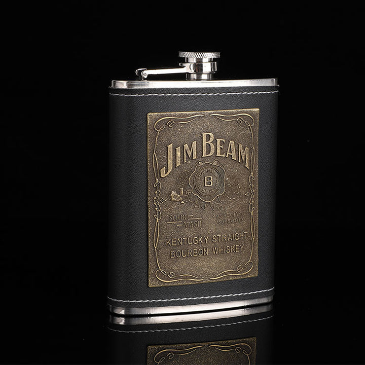 Jim Beams Flask (Black)