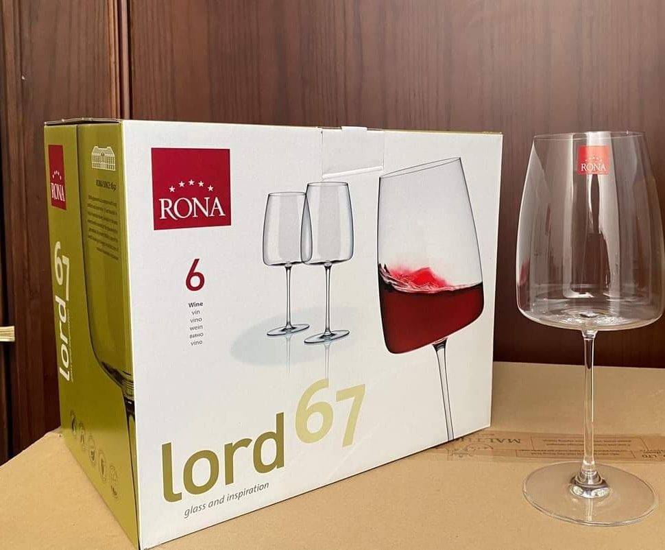 Rona Lord Wine Glass 670 ML (Pack of 6)
