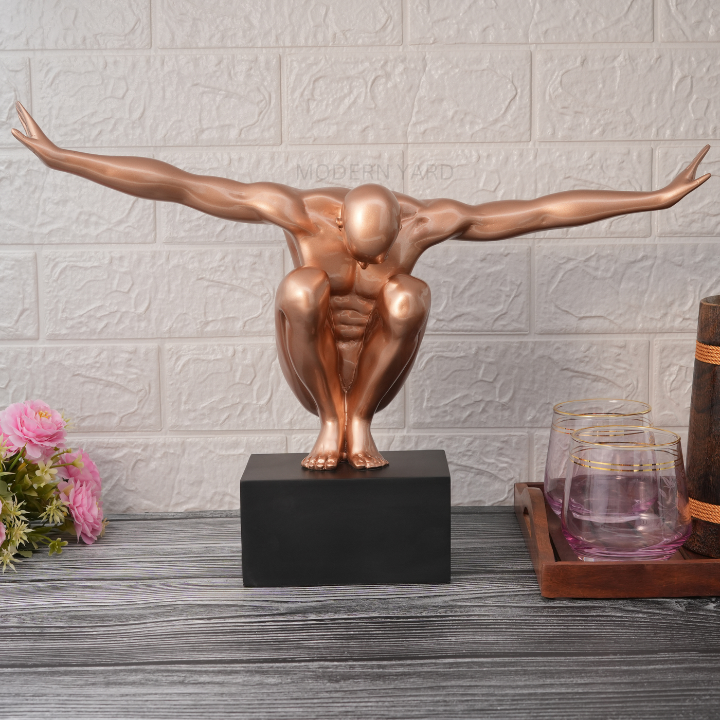 Gymnastic Man Sculpture