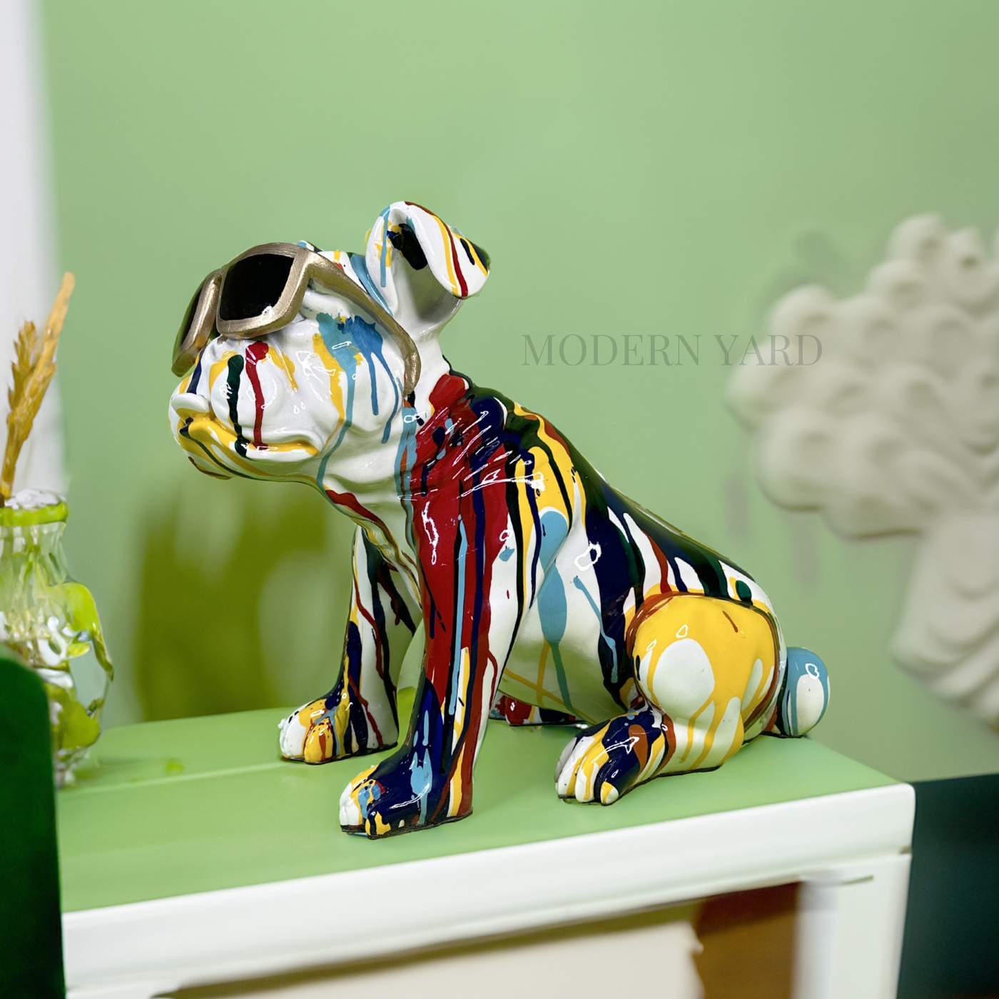 Pugster Dog Sculpture