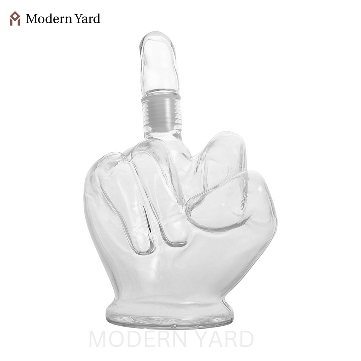 Middle Finger Decanter Set