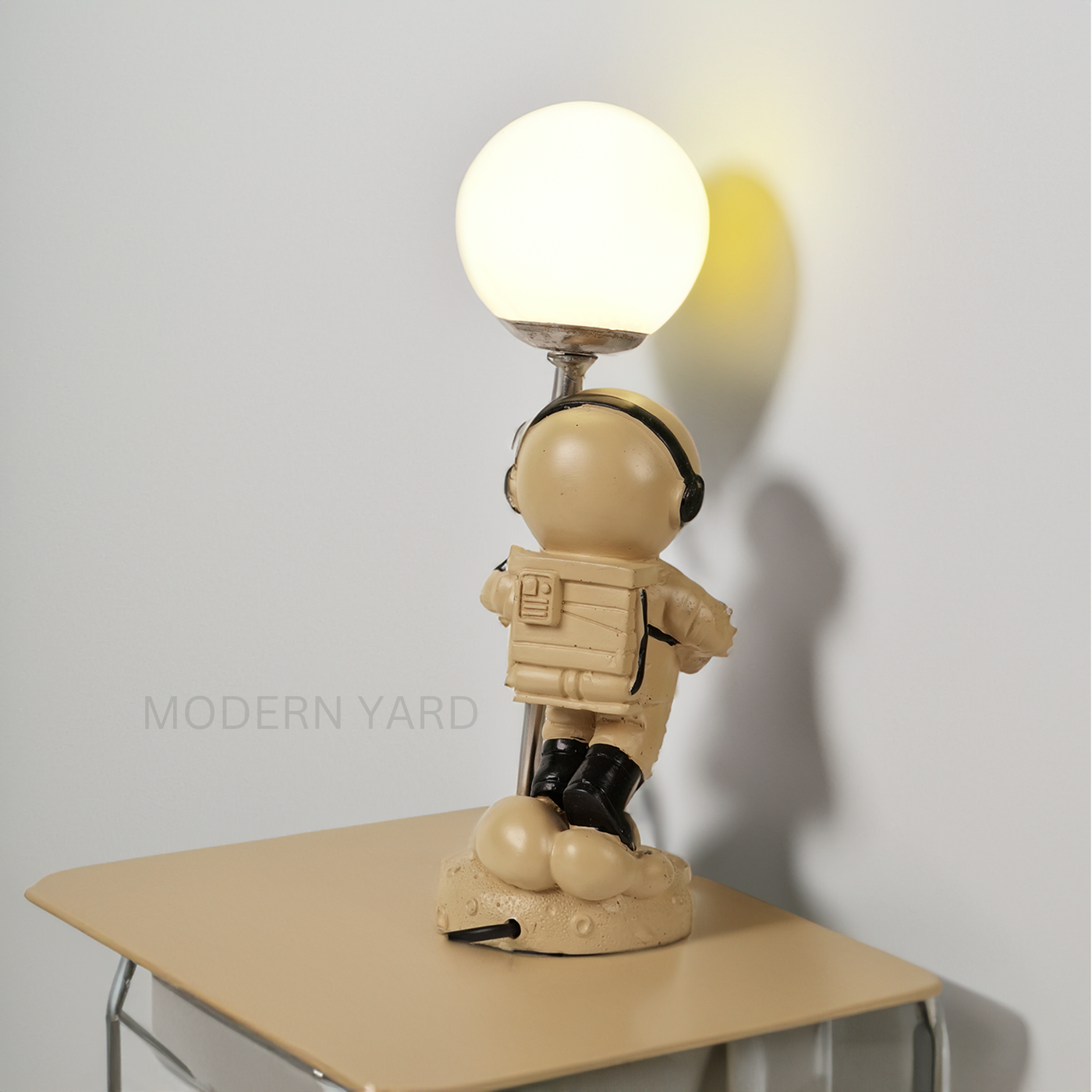 Ivory Astronaut Table Lamp