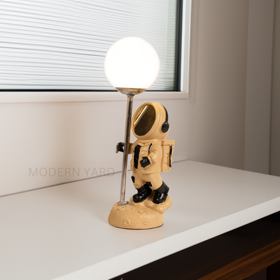 Ivory Astronaut Table Lamp