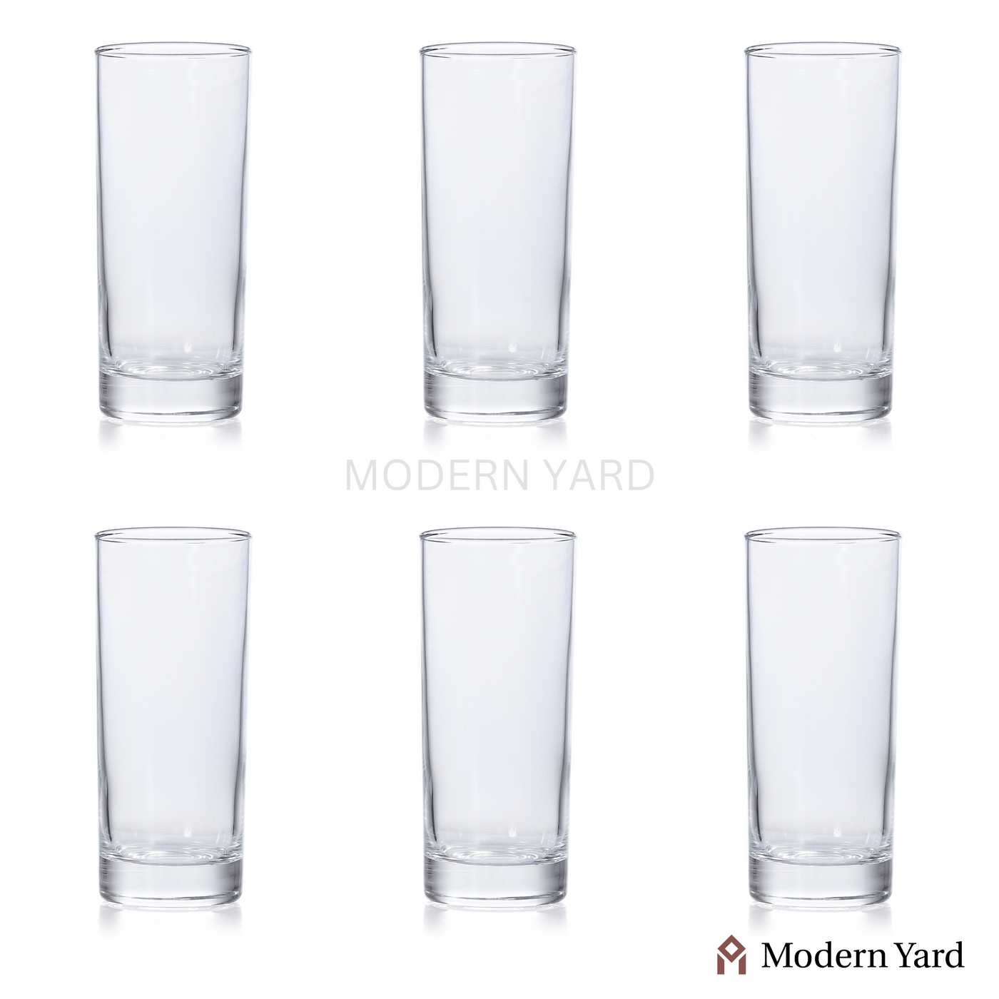 Streamline Long Water Glass (Pack of 6)