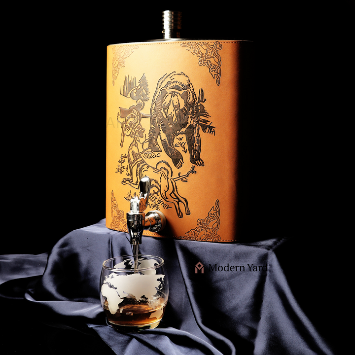 Giant Stainless Steel Flask with Tap 3.5L