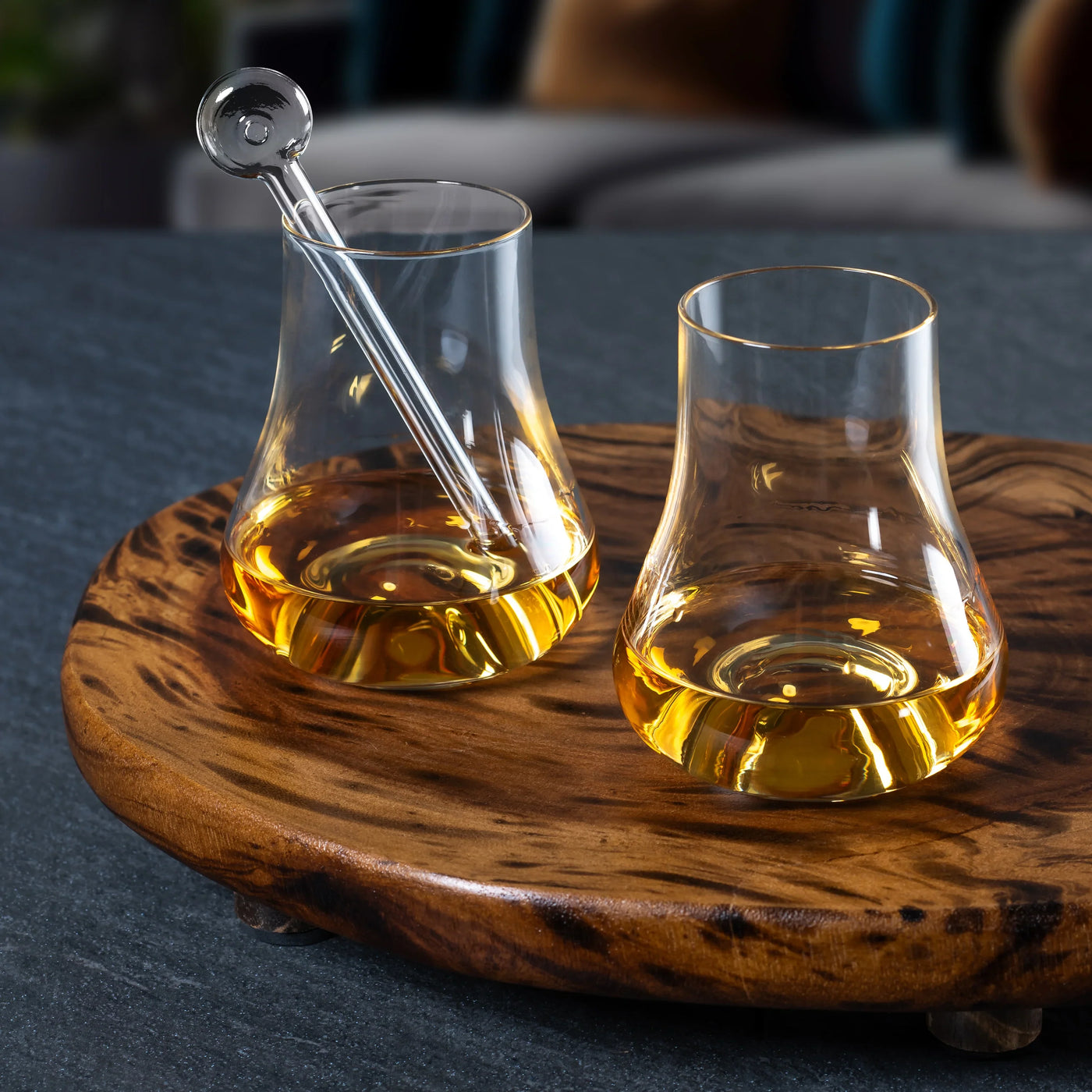 Maison Crystal Whiskey Snifter Glass (240 ML) Set Of 4 - Made In Czech Rebuplic