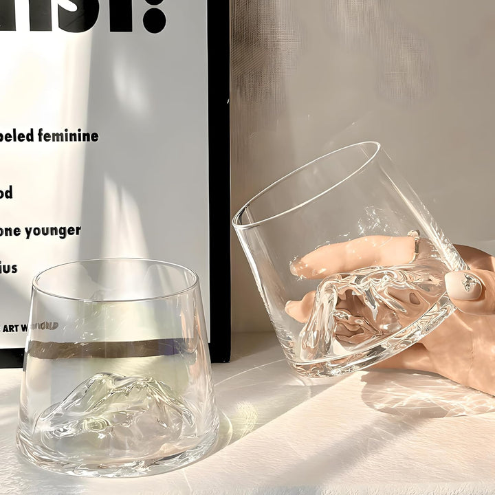 Crystal rocks glass set for whiskey lovers, home bars and premium gifting.