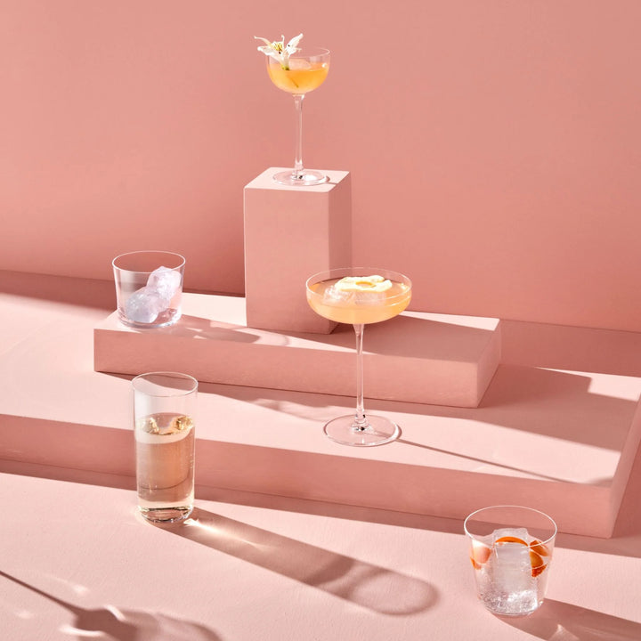 Japanese Crystal Lowball Tumbler 320 ML (Set of 6)