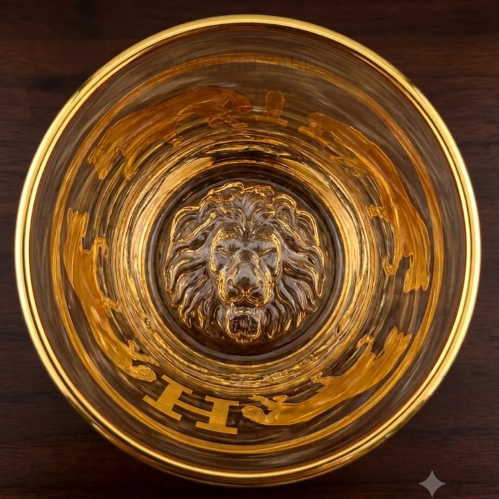 Designer whiskey glass made in Turkey with premium crystal clarity