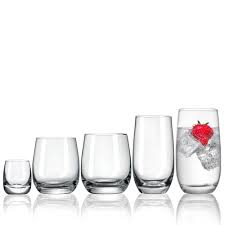 Crystal cocktail glasses for mojito gin tonic and cocktails