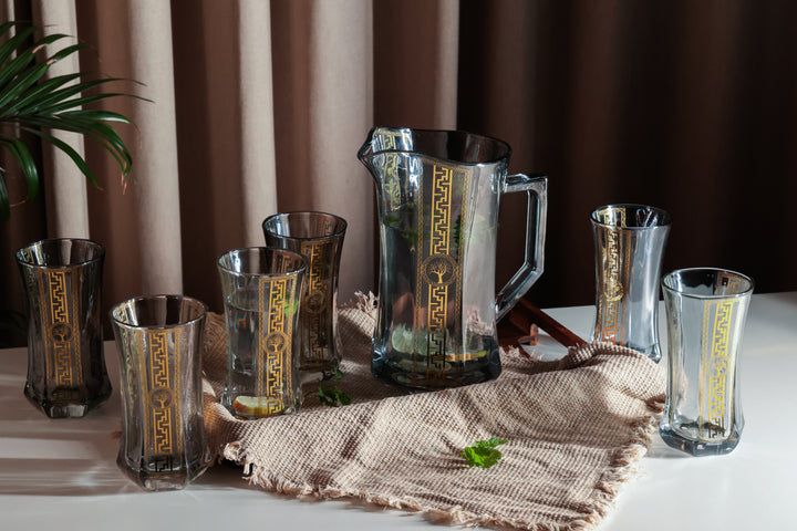 Luxe Gold 7 Pcs Jug Set