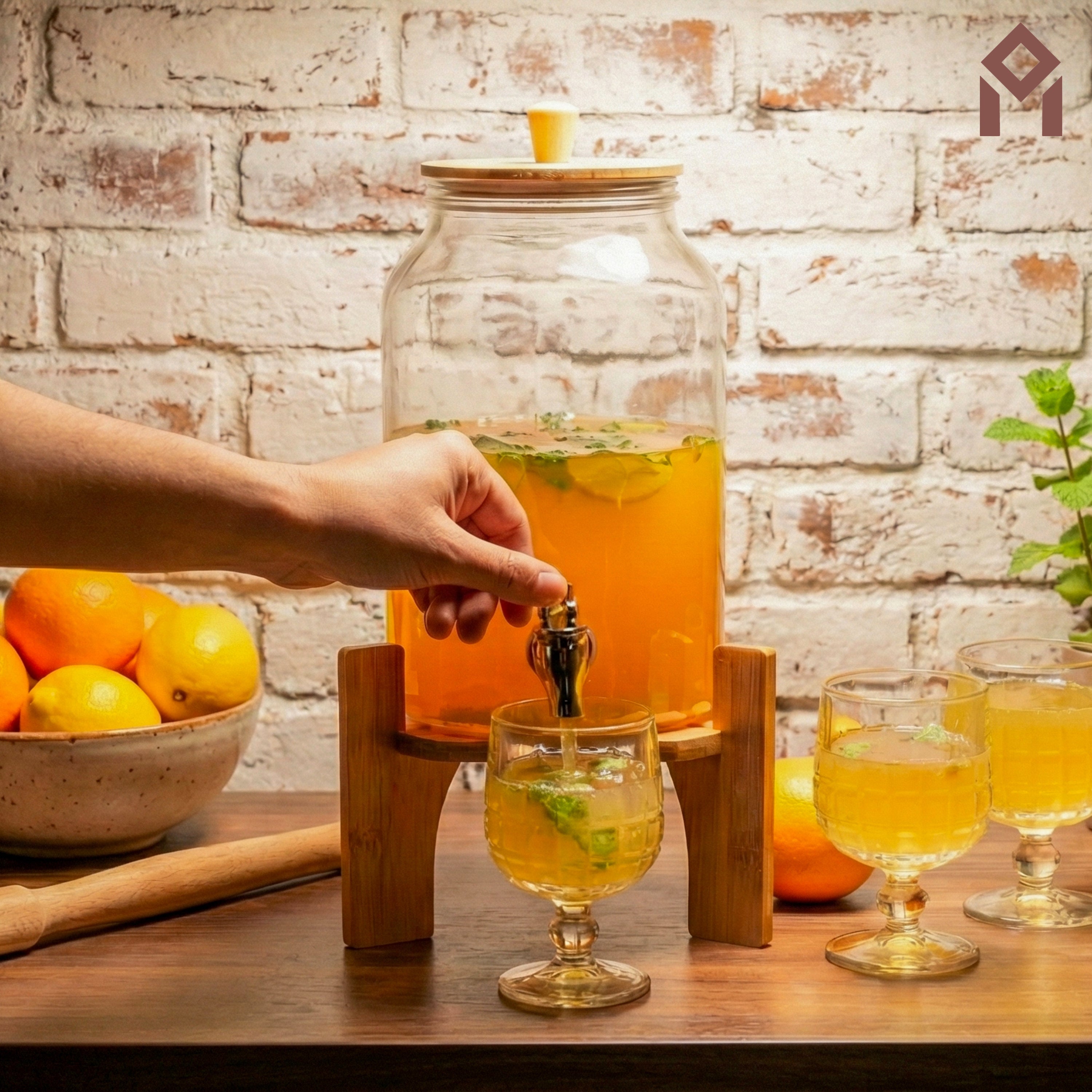 Golden Sip Tap Pitcher 2.5L – Modern Yard Official
