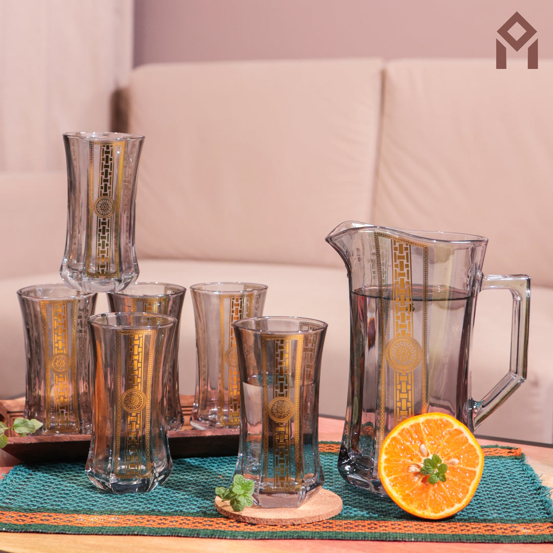 Luxe Gold 7 Pcs Jug Set