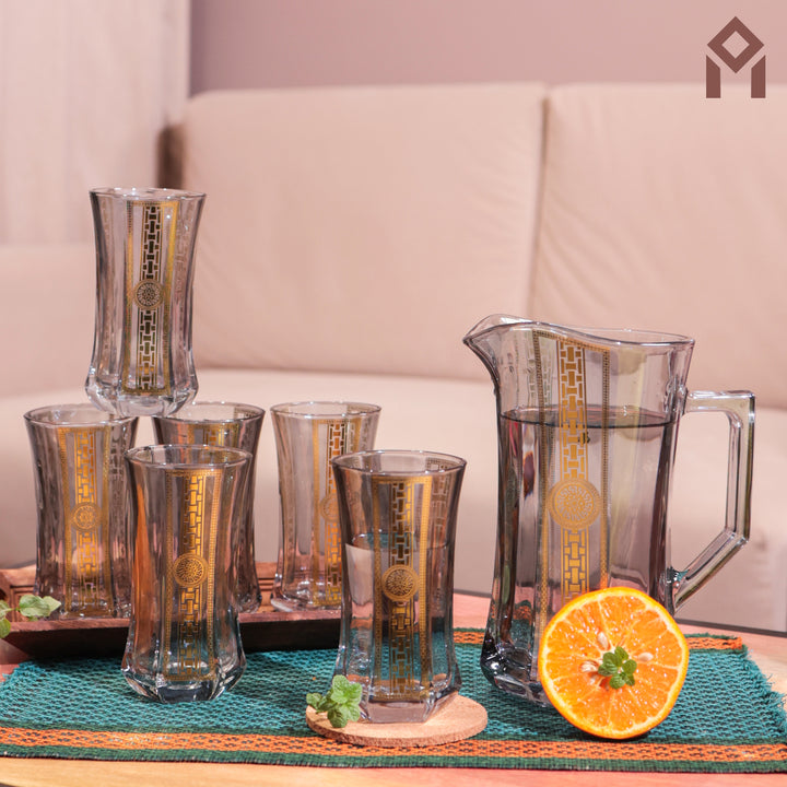 Luxe Gold 7 Pcs Jug Set