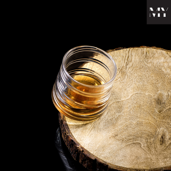 Revolving Swirl Glass