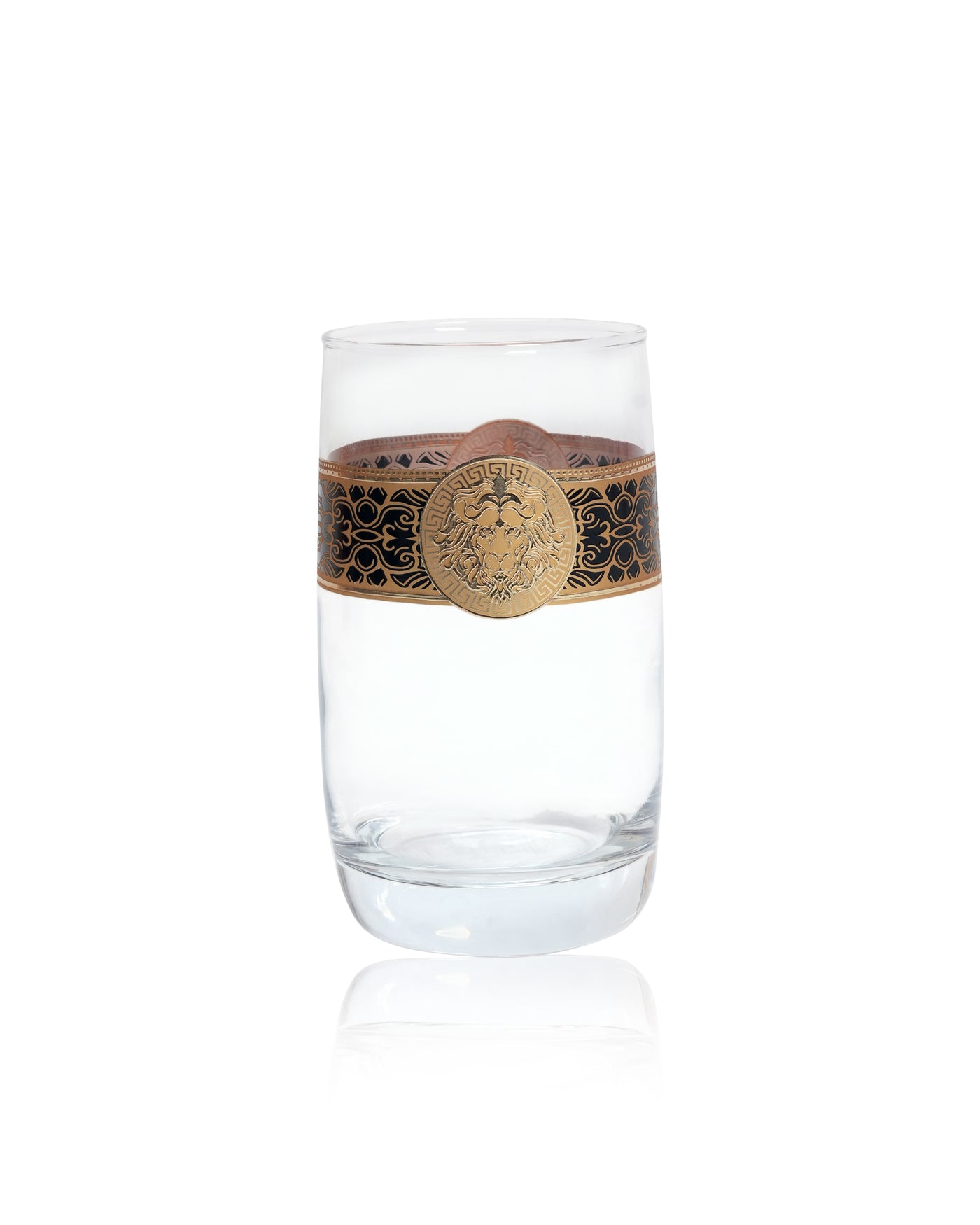 Lion Gold Plated Glass (Set of 6)