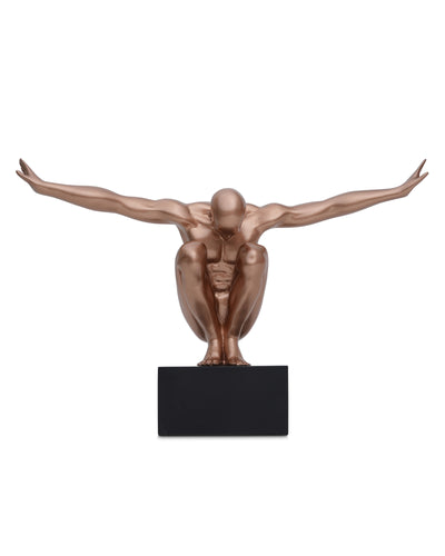 Gymnastic Man Sculpture