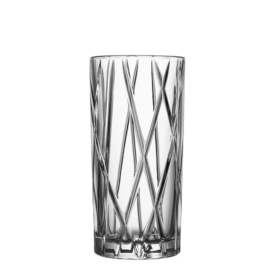 Mysterious Crystal Tall Glass 370 ML (Set Of 6) -  Made In Germany